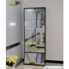 China Space saving shoe cabinet with full length mirror import furniture GLS18705 manufacturer