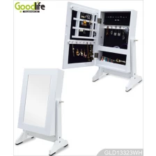 Cina Table standing mirror jewelry cabinet with makeup mirror GLD13323 produttore