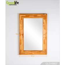 China Teak wall mirror GLD10007 manufacturer