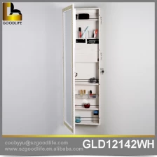 Chine Wall mount make up cabinet with full  length mirror stroage many things GLD 12142 fabricant