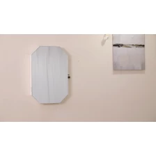 中国 Wall mounted jewelry cabinet living room storage cabinet with makeup mirror メーカー