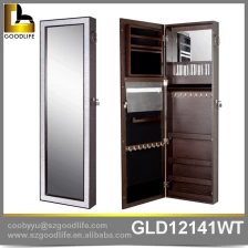 China Wall mounted mirror jewelry and makeup  cabinet  GLD12141 manufacturer