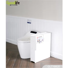 porcelana Wholesale Wooden Toilet Floor Cabinet with Drawers for Storage   GLT18820 fabricante