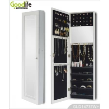 China Wholesale furniture china wooden mirror jewelry armoire with multi function design manufacturer