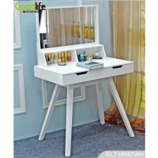 China Wooden Dressing table with mirror and storage shelf GLT18067A fabricante