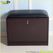 China Wooden Shoe storage cabinet ottoman from China Guangdong manufacturer