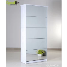 China folding living room  type 5 tiers  shoe rack shoe cabinet drawing GLS16021 manufacturer