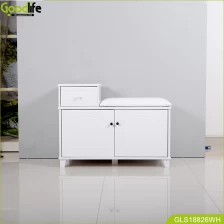 चीन wholesale mirror shoe cabinet stool cabinet made in China उत्पादक
