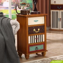 Chiny wooden chest storage cabinet to decorate for your home GLD90007 producent