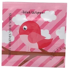 Китай Colorful Square Wet Wipe Pack производителя