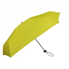 Chine Mini parapluie pliant 19 pouces * 6k spots en aluminium léger et léopard fabricant