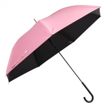 China 2019 Hot Selling 7 ribs Semi- automatic Lightweight Straight Sun and Rain Women umbrella with UV Coating manufacturer