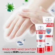 Chiny Alcohol Hand Sanitizer 75% Alcohol Gel  Hand Sanitizer Gel Antibacterial Gel 100ml Wash Disinfectant OEM producent