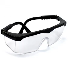 Chiny Gogle ochronne odporne na uderzenia przezroczyste soczewki sportowe rowerowe okulary robocze miękkie ochronne okulary przeciwmgielne producent