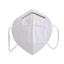 China CE certification Anti virus and dust white nonwoven recyclable kn95 face mask manufacturer