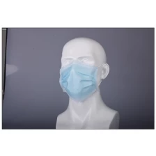 China CE-certificering Niet-geweven wegwerp 3-laags medische chirurgische gezichtsmaskers fabrikant