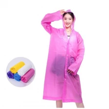 China Camping Outdoor Travel Waterproof EVA Universal Hooded Rain Coat fabrikant
