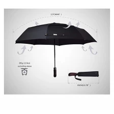중국 중국 제조 업체 OEM 바람 방지 자동 접는 우산 제조업체