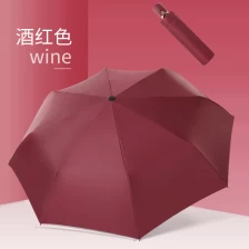 ประเทศจีน Custom auto open 3 fold umbrella with logo print Uv protection coating umbrella OEM  wholesale ผู้ผลิต