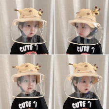 الصين قبعة أطفال لطيفة مع قناع درع الوجه الصانع