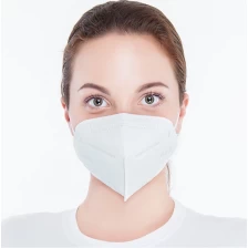 China Wegwerp non-woven KN95 opvouwbaar half gezichtsmasker voor zelfgebruik fabrikant