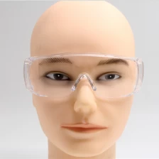 China Economical safety glasses, clear anti-fog lens eyewear, universal fit personal protection safety goggles glasses manufacturer