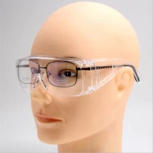 porcelana 1 paquete de gafas protectoras de seguridad gafas de protección ocular transparente antiniebla a prueba de polvo laboratorio de trabajo gafas fda fabricante