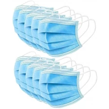 China FDA CE Disposable Face Mask - 3Ply Masks with Comfortable Earloop manufacturer
