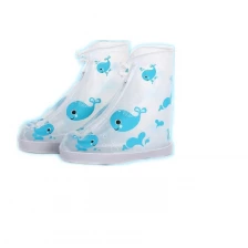 Chine Fun Printed Kids cartoons PVC printed rain shoes boots cover fabricant