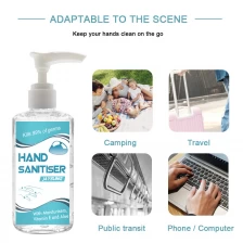China Hand Sanitizer Wash Disinfectant 75% Alcohol Gel  Gel Antibacterial Alcohol Hand Sanitizer Gel 60ml CE Hersteller