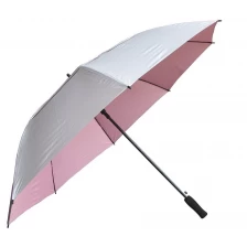 中国 高品质定制特价广告促销雨雨直伞带标志印花 制造商