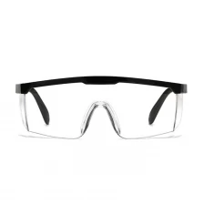 China Auf Lager FDA CE-zertifizierte Anti-Fog-Speichelschutzfolie Schutzbrille Schutzbrille Hersteller