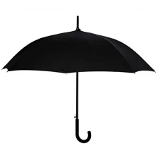 중국 고무 우산을 가진 LotusUmbrella 자동 열려있는 100 % 년 폴리 에스테 똑 바른 우산 제조업체