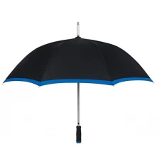 중국 3 월 컬러 EVA 핸들 및 3 월 컬러 패브릭 가장자리 골프 우산 제조업체