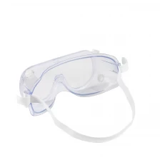 Chiny Nowe przeciwmgielne soczewki pc okulary ochronne okulary przeciwwstrząsowe i przeciwbryzgowe robocze okulary ochronne wiatroodporne okulary ochronne UV producent