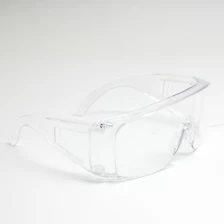 China New outdoor sports safety eyewear, clear lens high impact resistance safty goggles with anti fog manufacturer