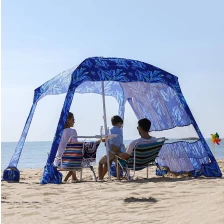 الصين UPF 50 Pop Up Beach Tent Cabana الصانع