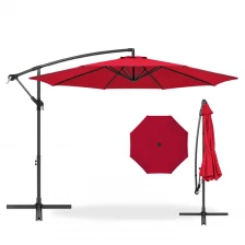 porcelana Outdoor Hanging umbrella with 360 Rotation fabricante