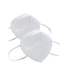 China Anti -virus white nonwoven disposable kn95 mask with CE Certification manufacturer
