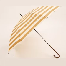 China Rainproof Umbrella with Blue and White Stripe Hersteller