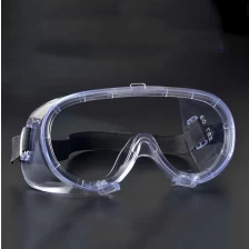 China Safety goggle protective eyewear, safety glasses impact goggles, clear anti-fog lenses safety goggles for eye protection manufacturer