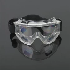 China Veiligheidsbril transparant pc anti-stof beschermbril lichtgewicht duurzame hoogwaardige bril fabrikant