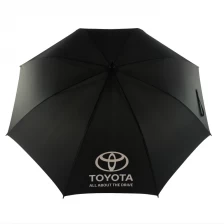 China TOYOTA car promotion advertising gift strong quality golf umbrella manufacturer