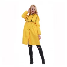 Китай Wholesale Europe style waterproof protective rain coat custom производителя