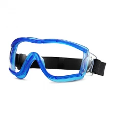 Китай Защитные очки для работы и спорта, защитные очки с антибликовым покрытием и противотуманные линзы, химические брызгозащитные очки для лаборатории производителя