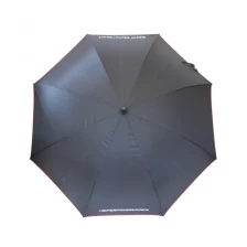 China logo printing custom golf umbrella manufacturer