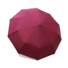 中国 雨と太陽の傘のための最高品質のオートオープンとオートクローズ折りたたみ傘と防風傘 メーカー