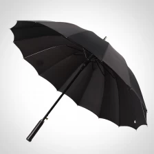 중국 독특한 대형 스틱 24K 리브 OEM 골프 우산 제조업체