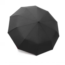 porcelana venta al por mayor 3 plegables auto abrir y cerrar paraguas promocional logotipo personalizado impreso paraguas plegables fabricante