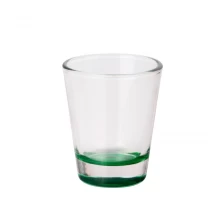 China 2 oz Heavy Thickened Bottom Liquor Shooter Glass Cup Transparent Custom Logo Shot Glasses manufacturer